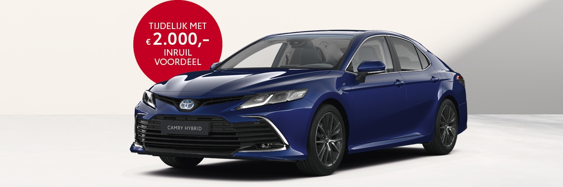 De nieuwe generatie Toyota Camry Hybrid