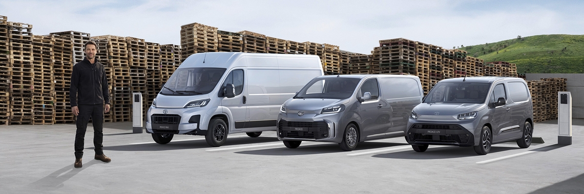 Nieuwe Proace Electric, nieuwe professionele werkoutfit